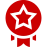 Achievement badge icon